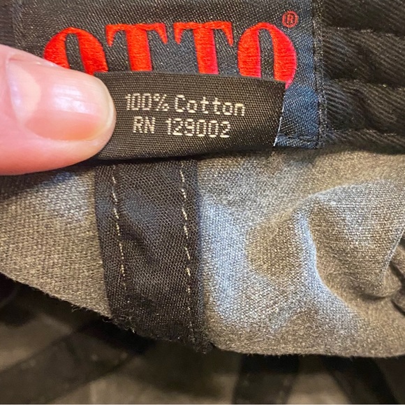OTTO Biscuit Love Hat Cap Low Profile Pro Style Adjustable Charcoal Gray - Picture 7 of 10